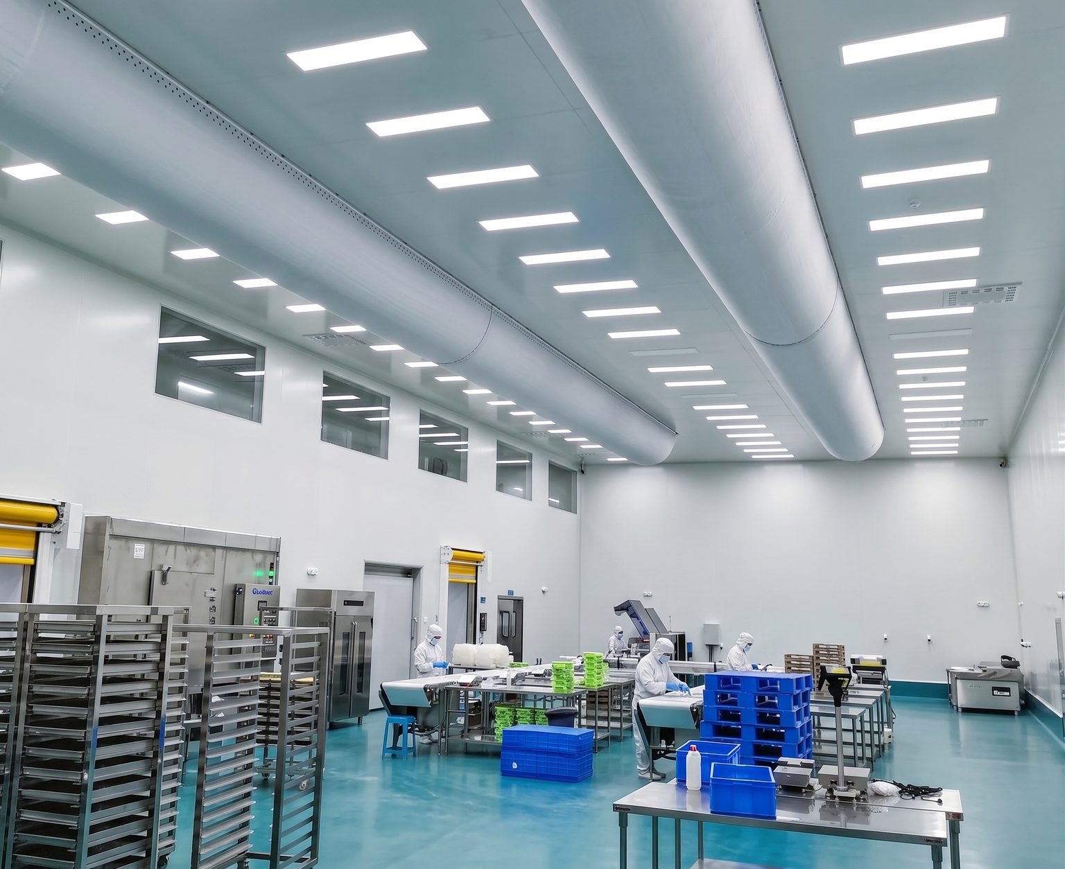 Prepared-food production facility (illustration)